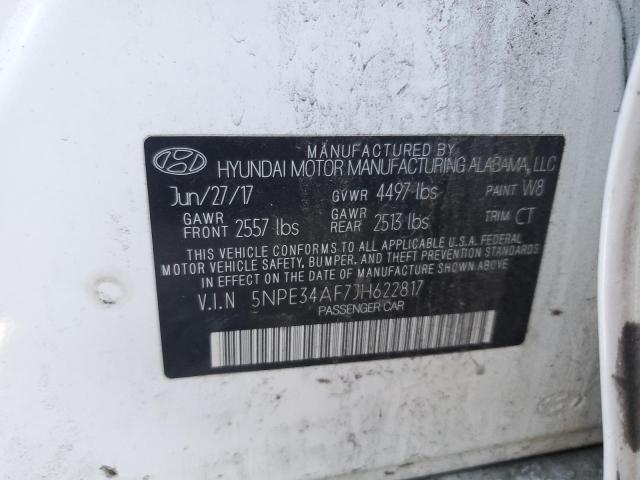 2018 HYUNDAI SONATA SPORT 5NPE34AF7JH622817
