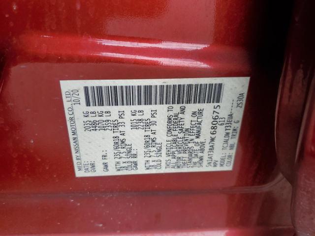 2021 NISSAN ROGUE SV #3296286418