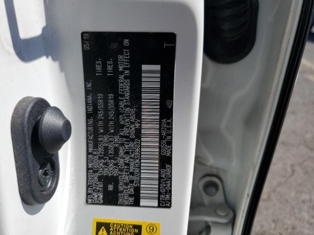 2019 TOYOTA HIGHLANDER - 5TDDZRFH3KS996032