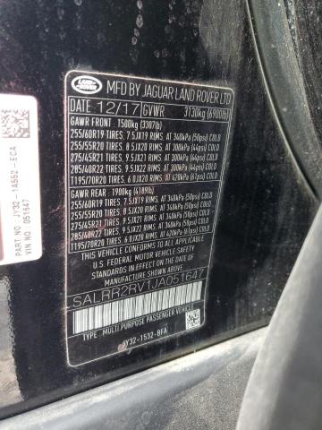 2018 LAND ROVER DISCOVERY - SALRR2RV1JA051647