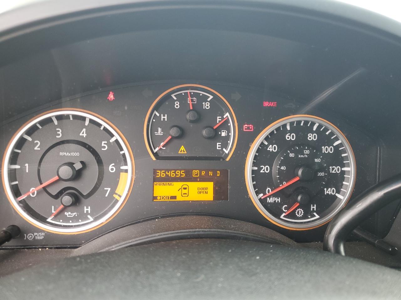 Lot #3276360711 2009 NISSAN TITAN XE