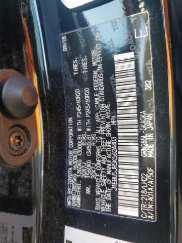 2019 TOYOTA 4RUNNER SR - JTEBU5JR5K5624403