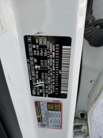 2017 KIA SORENTO SX 5XYPK4A58HG239098