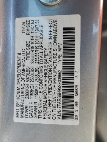 2025 HONDA CR-V SPORT TOURING 7FARS6H95SE039652