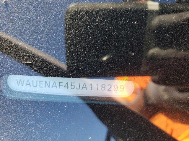 2018 AUDI A4 PREMIUM WAUENAF45JA118299