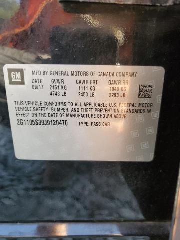 2018 CHEVROLET IMPALA LT 2G1105S39J9120470