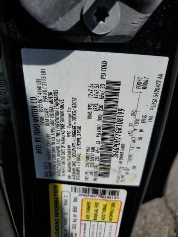 2016 FORD FUSION 3FA6P0H77GR108199