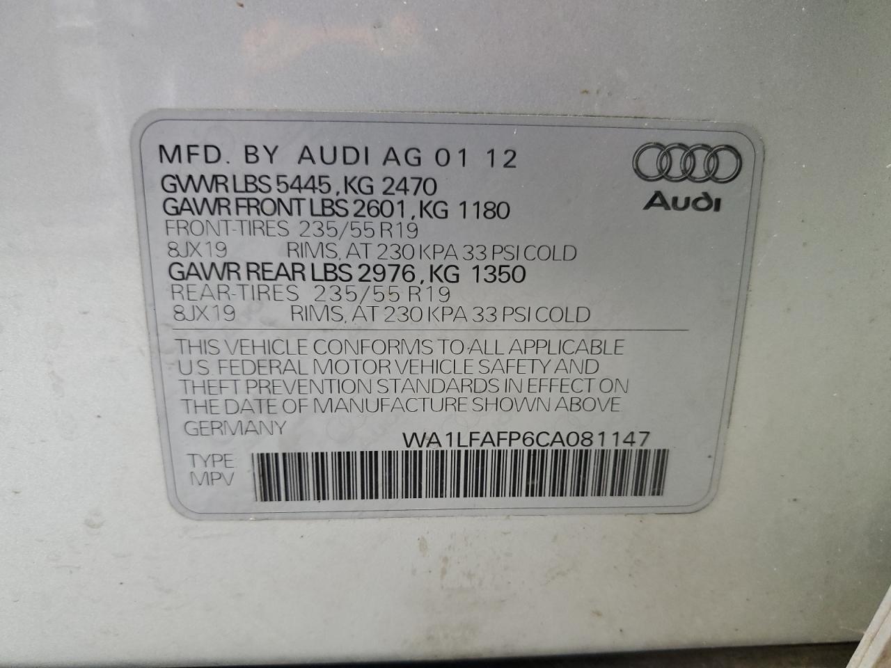 AUDI Q5 PREMIUM PLUS
