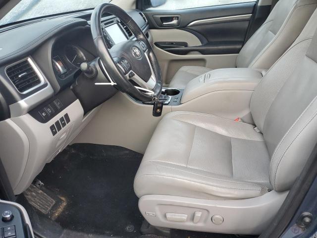 2017 TOYOTA HIGHLANDER LIMITED 5TDDZRFHXHS420785