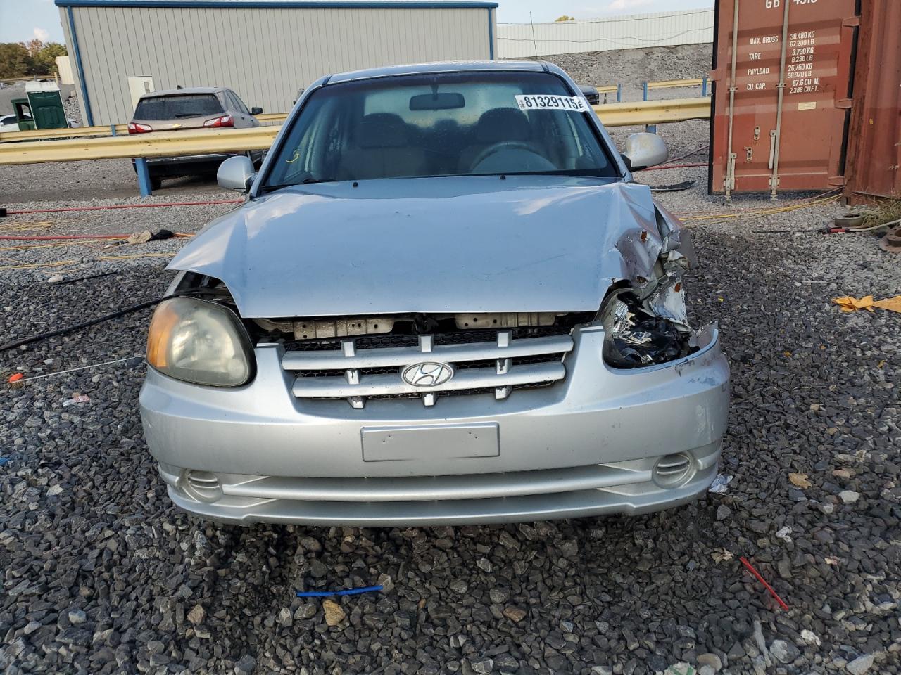 Lot #3287682007 2005 HYUNDAI ACCENT GL