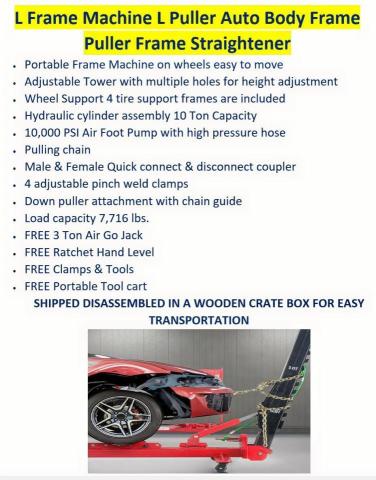 2025 OTHERS 4 CLAMP FRAME PULLER #3247842215