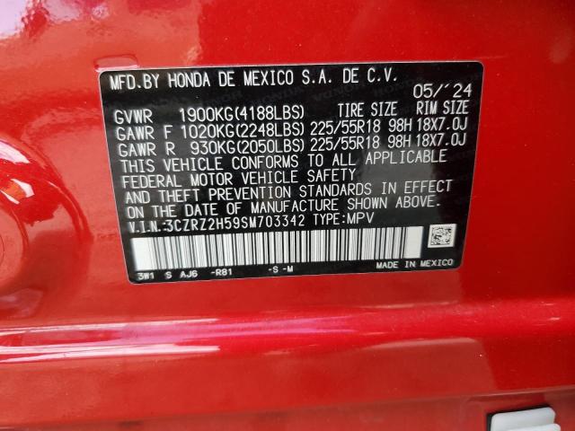 2025 HONDA HR-V SPORT - 3CZRZ2H59SM703342