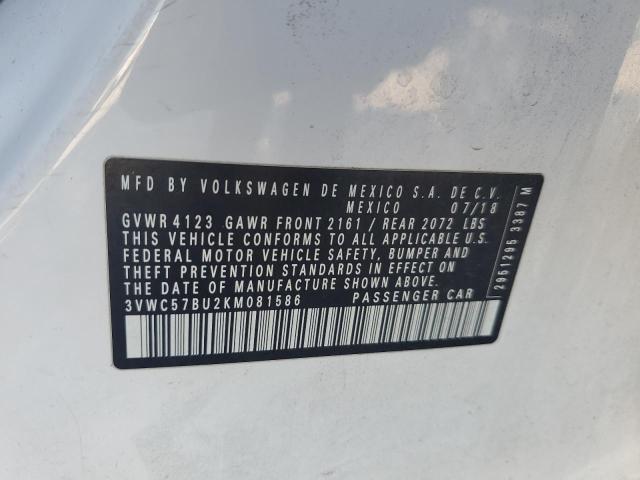 2019 VOLKSWAGEN JETTA S - 3VWC57BU2KM081586