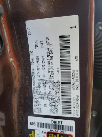 2017 TOYOTA TUNDRA CRE 5TFAY5F15HX631839