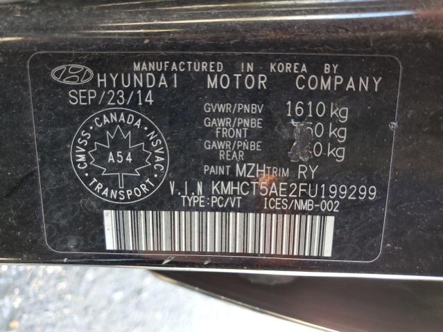 2015 HYUNDAI ACCENT GS KMHCT5AE2FU199299