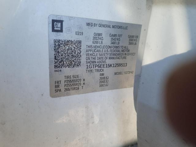 2019 GMC CANYON DEN - 1GTP6EE15K1259513