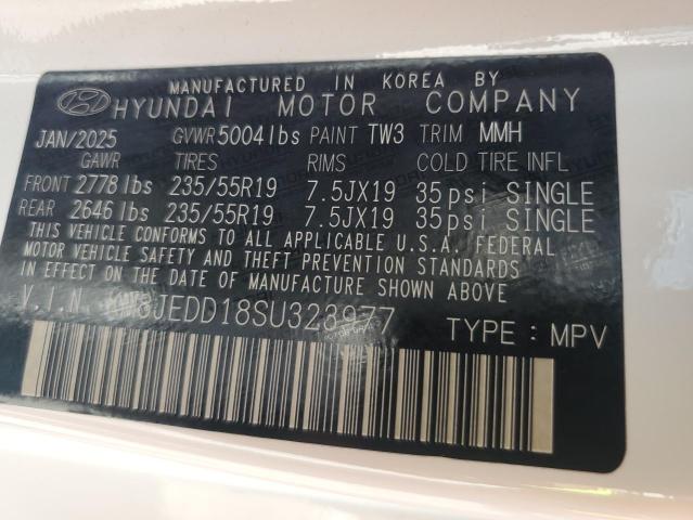 2025 HYUNDAI TUCSON LIM KM8JEDD18SU323977