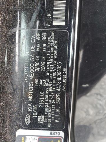 2017 KIA FORTE LX #3266929053