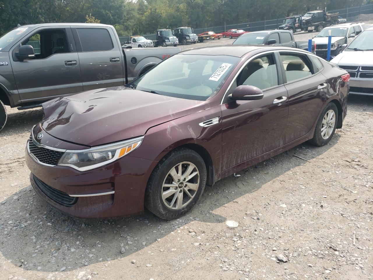 Lot #3311528267 2016 KIA OPTIMA LX