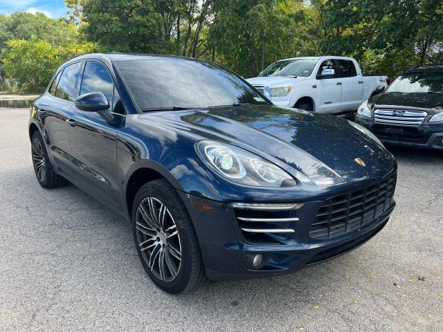 PORSCHE MACAN S 2015 blue 4dr spor gas WP1AB2A51FLB55179 photo #1