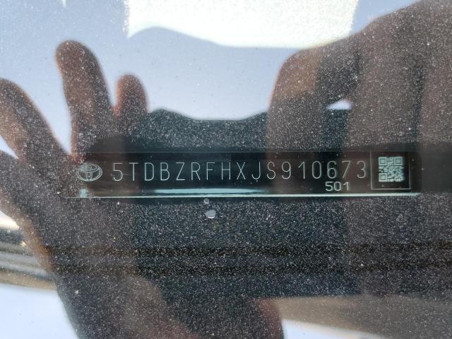 2018 TOYOTA HIGHLANDER LE 5TDBZRFHXJS910673