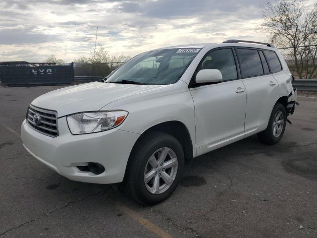 TOYOTA HIGHLANDER 2009 white 4dr spor gas JTEES41A792121958 photo #1
