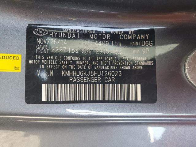 2015 HYUNDAI GENESIS COUPE 3.8L KMHHU6KJ8FU126023