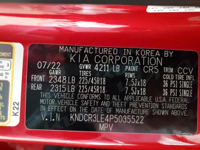 2023 KIA NIRO EX KNDCR3LE4P5035522