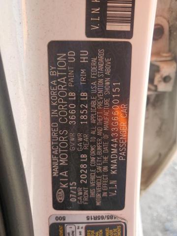 2016 KIA RIO LX KNADM4A33G6600151