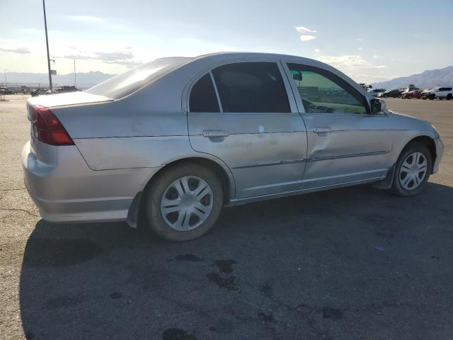 HONDA CIVIC DX V 2005 silver  gas 1HGES16335L004039 photo #4