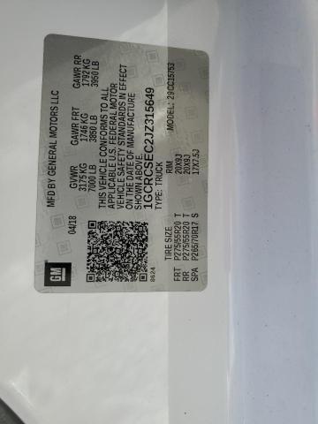 2018 CHEVROLET SILVERADO C1500 LTZ 1GCRCSEC2JZ315649