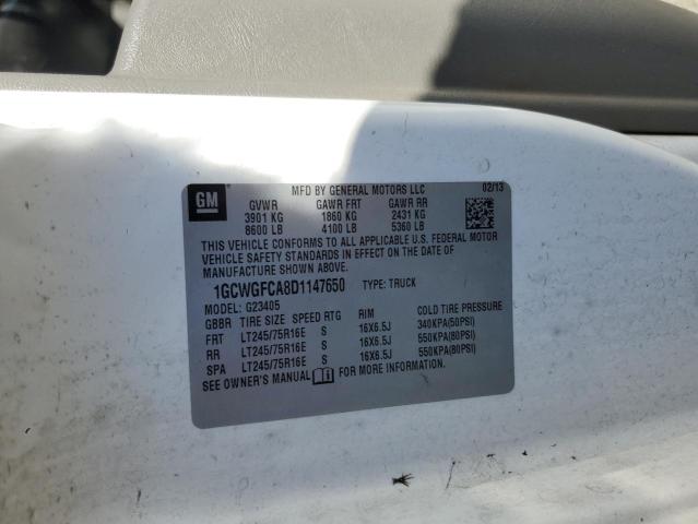 2013 CHEVROLET EXPRESS G2 #3268447774