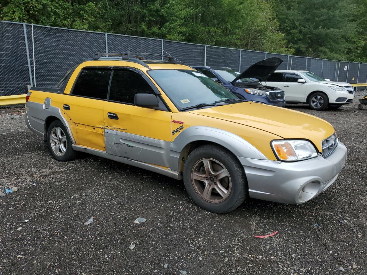 Lot #3263798688 2003 SUBARU BAJA SPORT