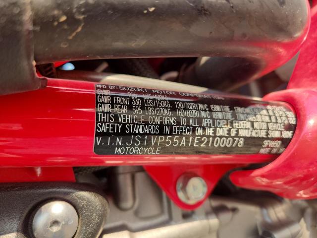 2014 SUZUKI SV650 - JS1VP55A1E2100078