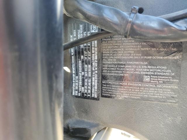 2015 VICTORY MOTORCYCLES CROSS COUN 5VPDB36N0F3038532