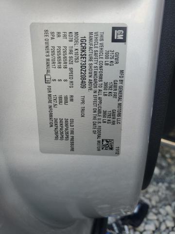 2013 CHEVROLET SILVERADO - 1GCRKSE73DZ208409