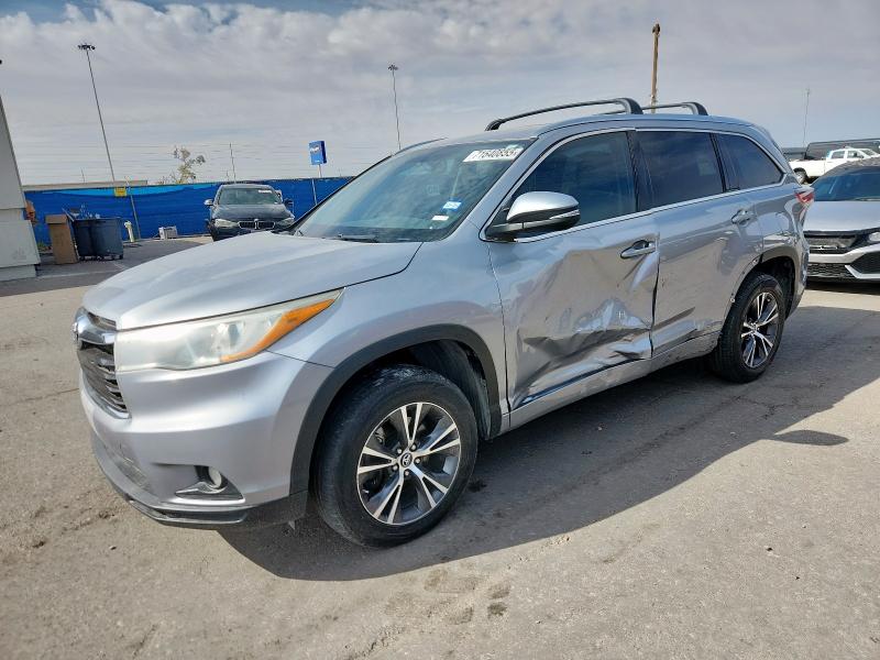 2016 TOYOTA HIGHLANDER XLE - 5TDKKRFH4GS503087