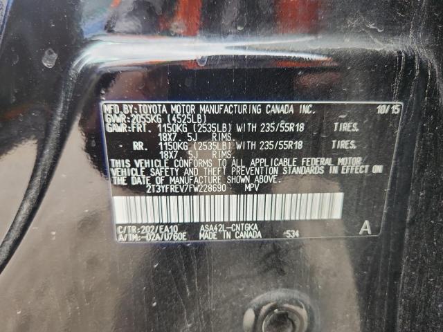 2015 TOYOTA RAV4 LIMIT 2T3YFREV7FW228690