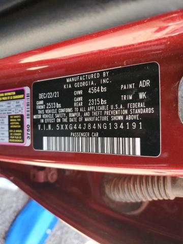 2022 KIA K5 GT #3284341017