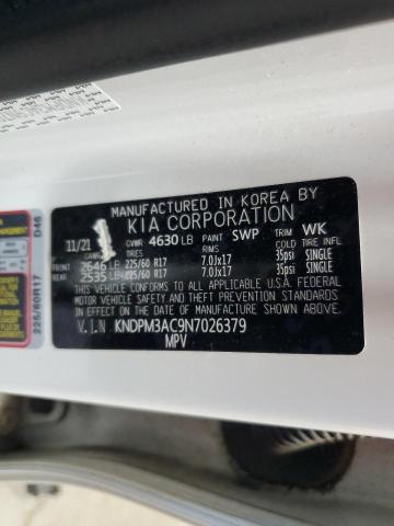 2022 KIA SPORTAGE L - KNDPM3AC9N7026379