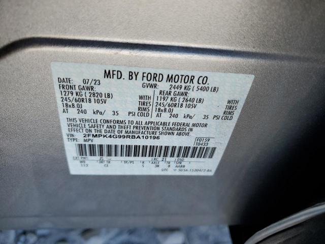 2024 FORD EDGE SE 2FMPK4G99RBA10196