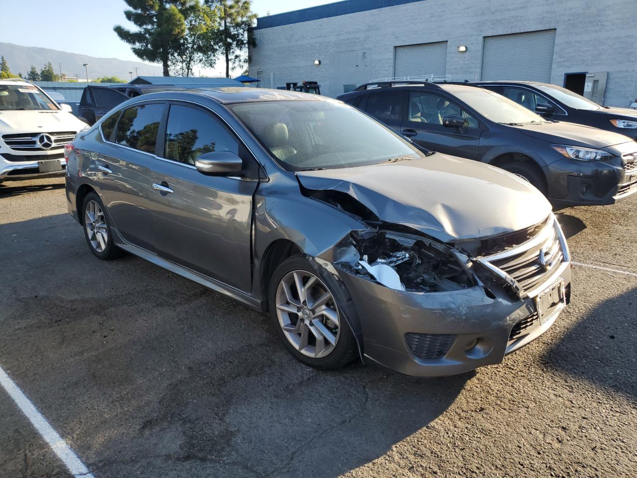Lot #3308600496 2015 NISSAN SENTRA S
