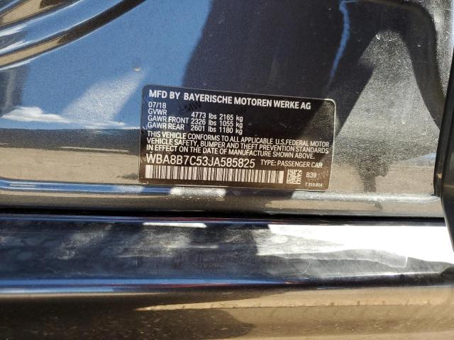 2018 BMW 340 XI WBA8B7C53JA585825