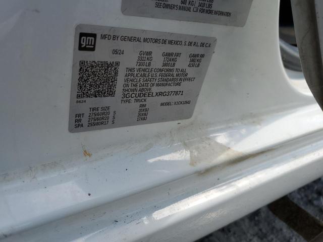 2024 CHEVROLET SILVERADO 3GCUDEELXRG377871