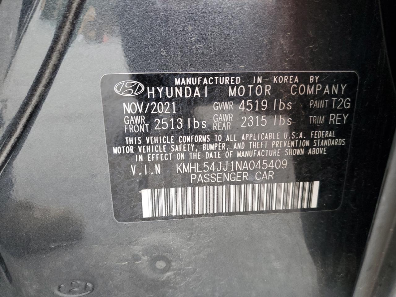 HYUNDAI SONATA HYBRID