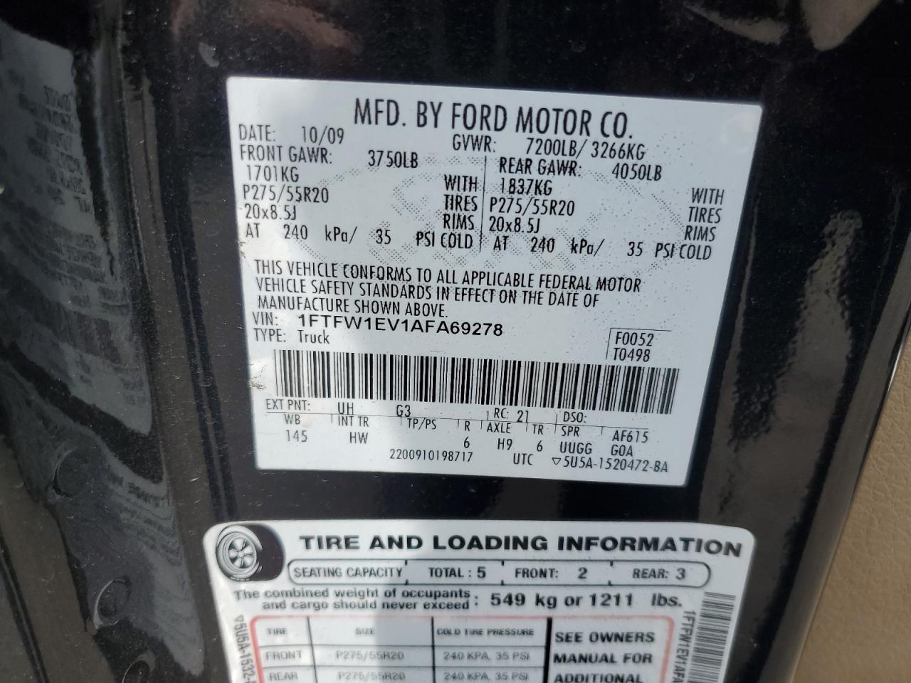 FORD F-150 SUPERCREW