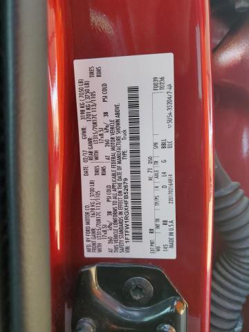 2017 FORD F150 RAPTO - 1FTFW1RGXHFB52679