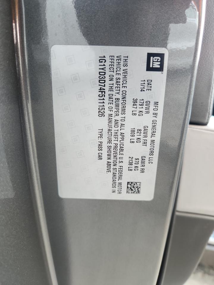 CHEVROLET CORVETTE STINGRAY 2LT