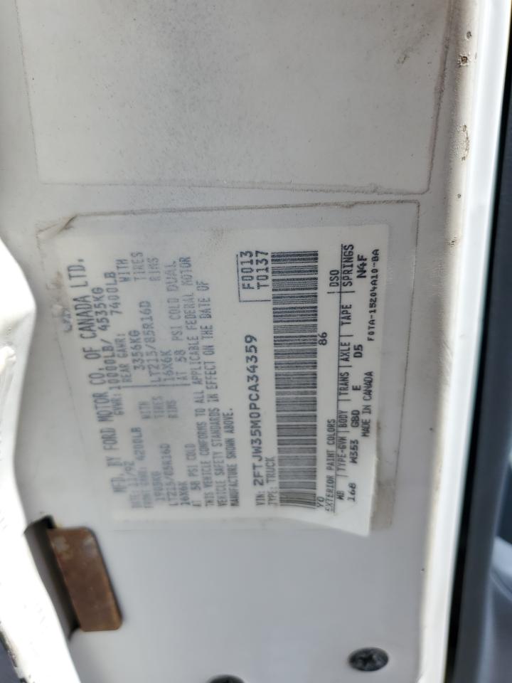 Lot #3275542009 1993 FORD F350