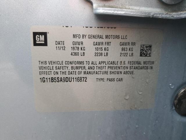 2013 CHEVROLET MALIBU LS - 1G11B5SA9DU116872